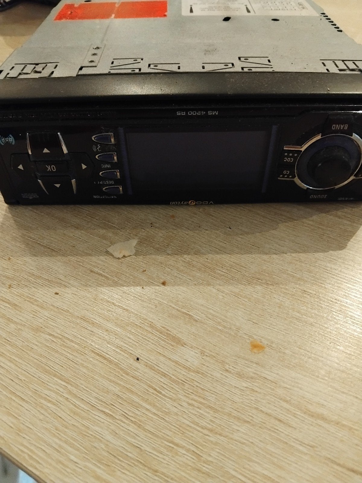VDO Dayton MS 4200 RS DVD-speler, Auto diversen, Autoradio's, Ophalen of Verzenden, Gebruikt