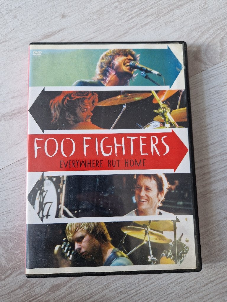 DVD Foo Fighters -  Everywhere But Home, Alle leeftijden, Ophalen, Zo goed als nieuw, Concert