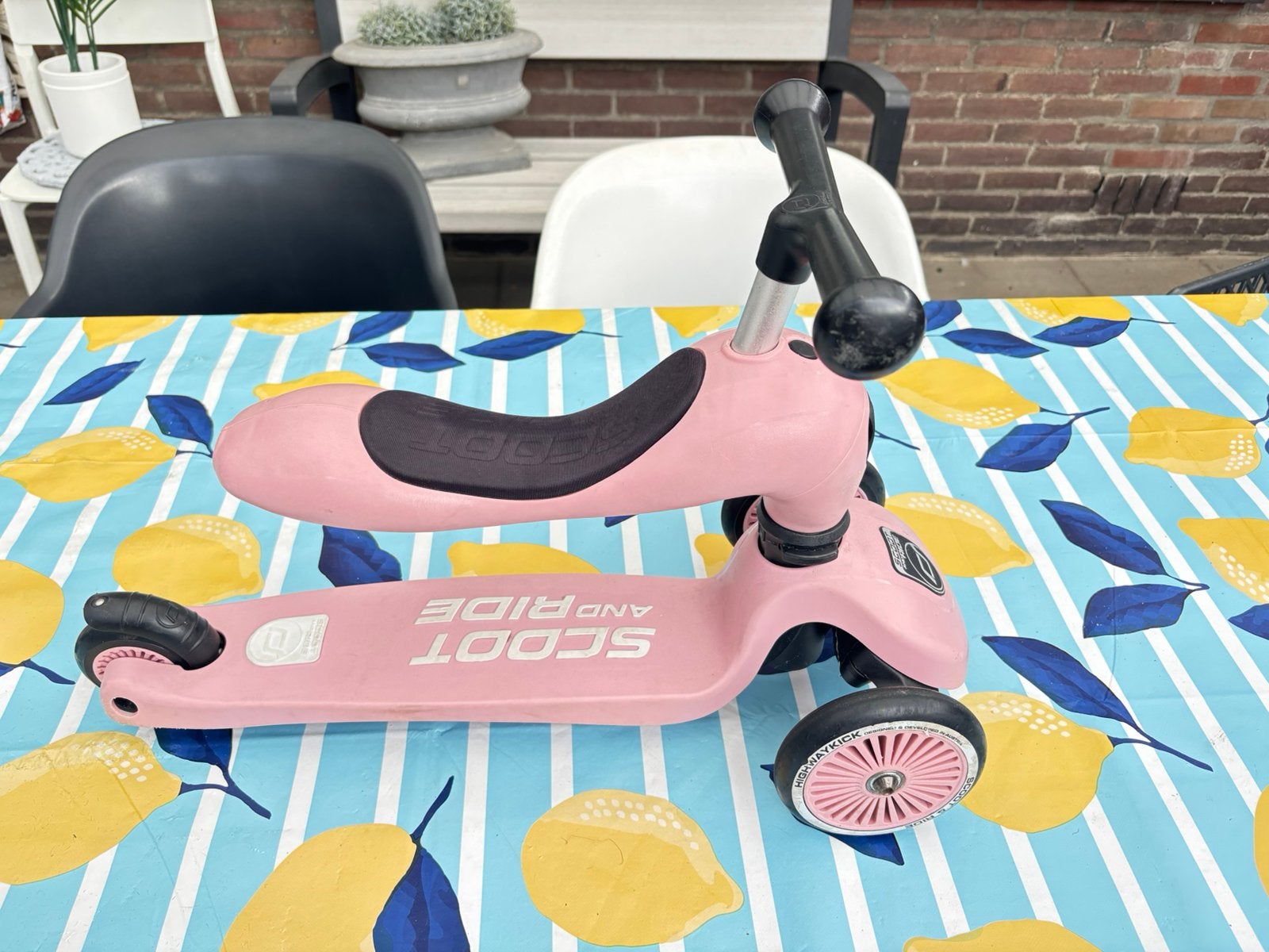 Scoot and ride, Kinderen en Baby's, Ophalen, Zo goed als nieuw, Loopfiets