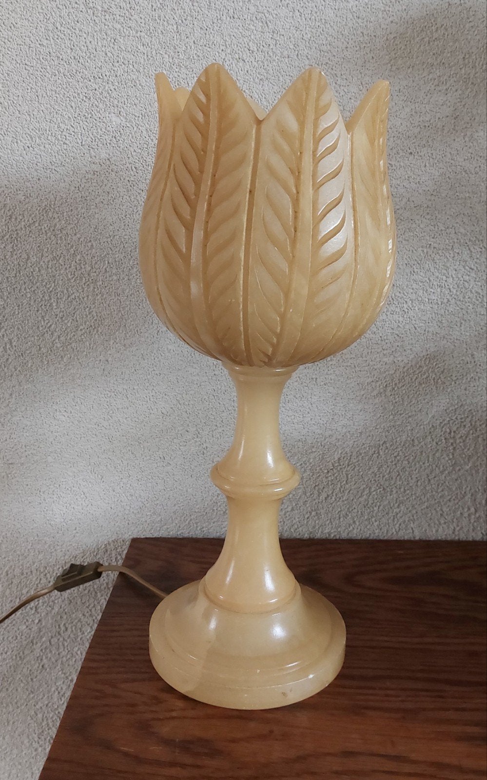 Tulpen lamp, Huis en Inrichting, Ophalen of Verzenden, Gebruikt, Minder dan 50 cm