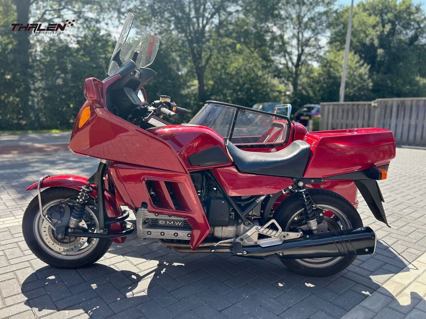 EML BMW K 100 EML Zijspan  Sidecar  (bj 1988), Motoren, Motorrijbewijs A, Bedrijf, Onbekend, Meer dan 35 kW