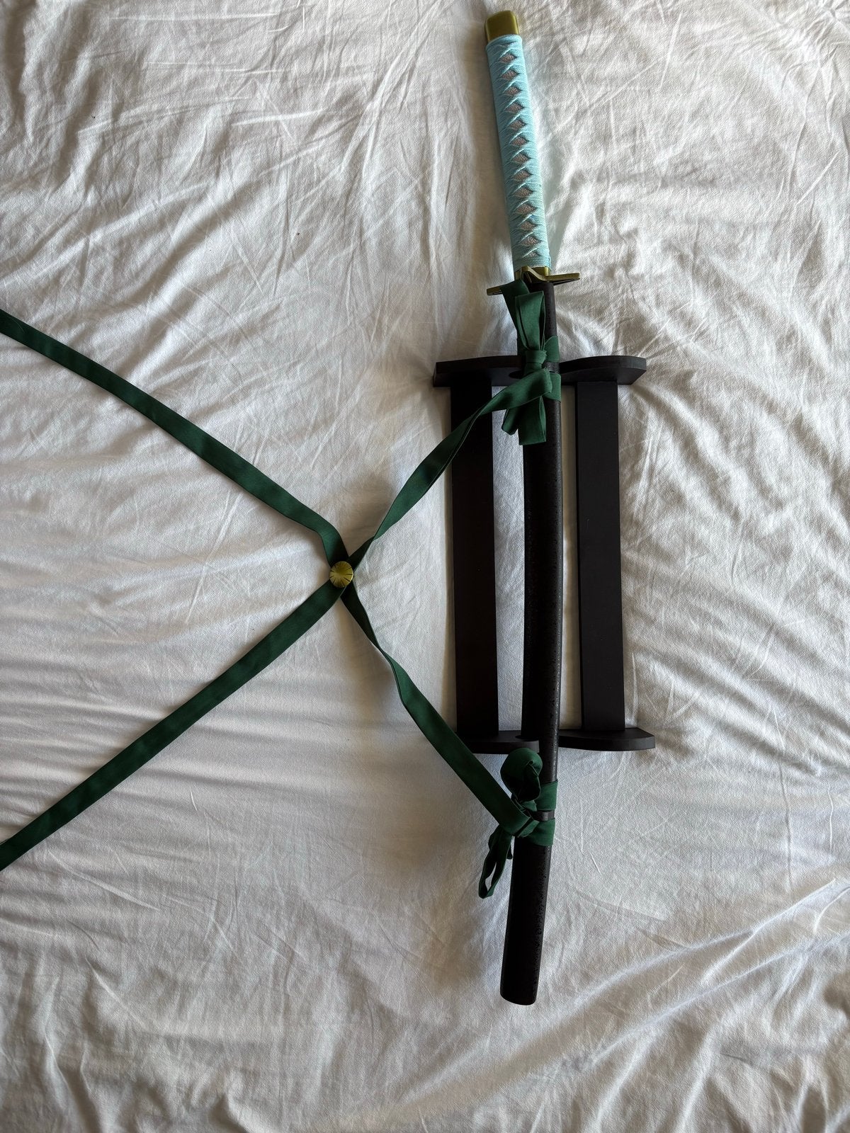 Decoratieve Katana met standaard - bleach style, Ophalen of Verzenden, Gebruikt