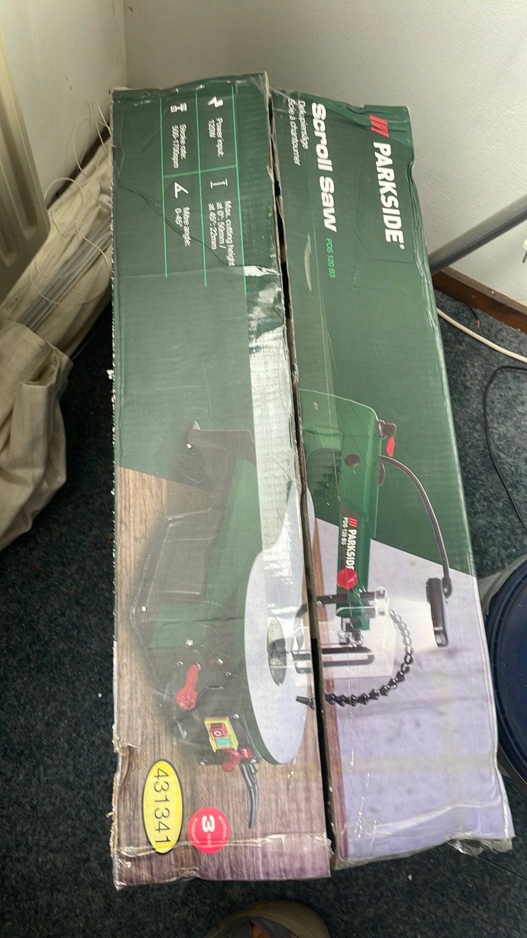 Decoupeerzaag merk parkside, ongebruikt, Ophalen, Decoupeerzaag, Nieuw, 30 tot 70 mm