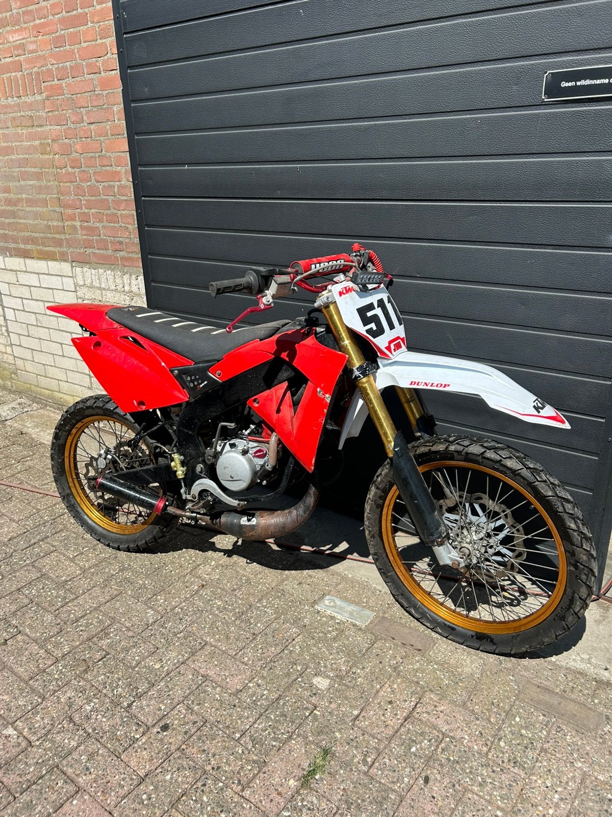 Rieju mrx pro, Ophalen, Gebruikt