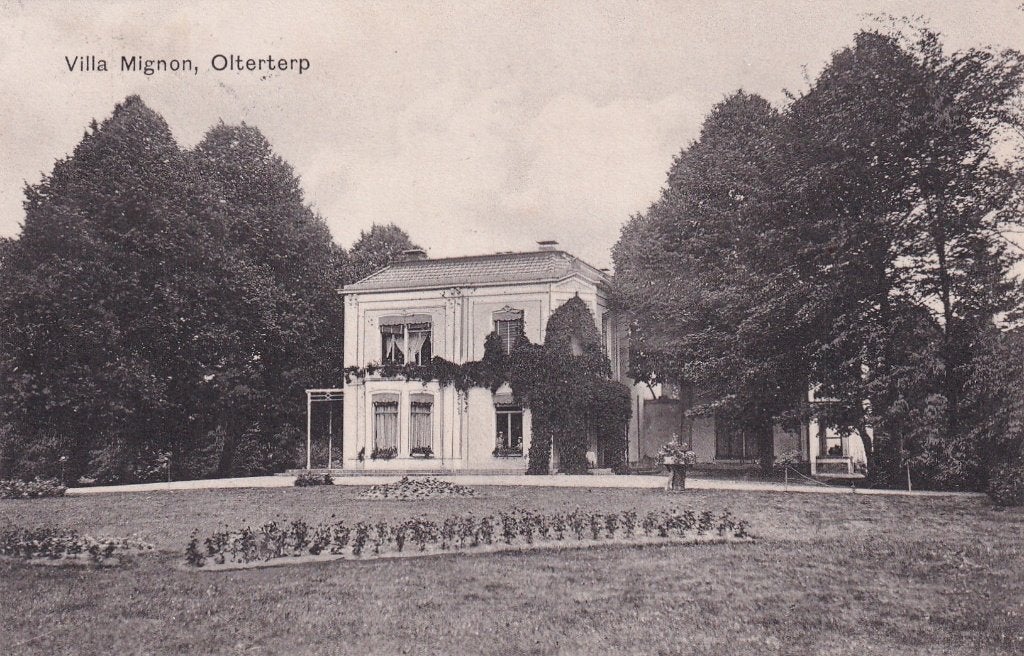 Olterterp villa Mignon, Verzenden, Voor 1920, Gelopen, Friesland