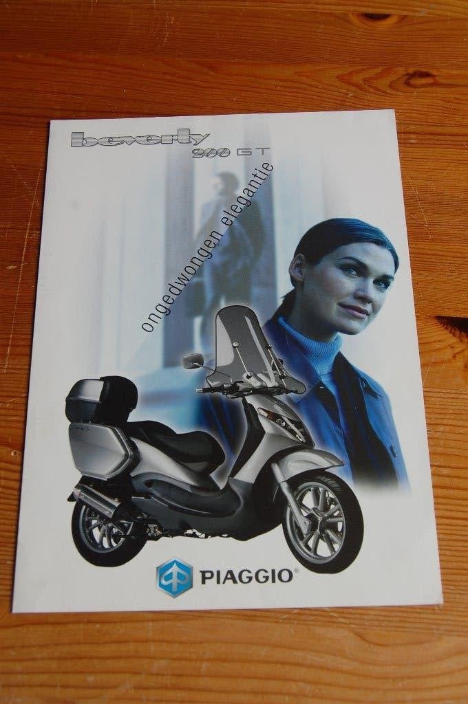 Piaggio Beverly 200GT, Motoren, Handleidingen en Instructieboekjes, Ophalen of Verzenden, Overige merken