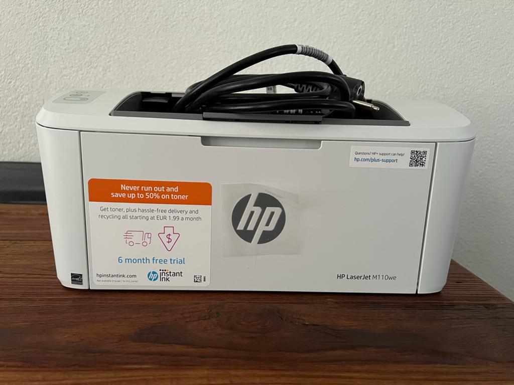HP LaserJet M110we wifi laserprinter, Zwart-en-wit printen, Printer, Ophalen of Verzenden, Zo goed als nieuw