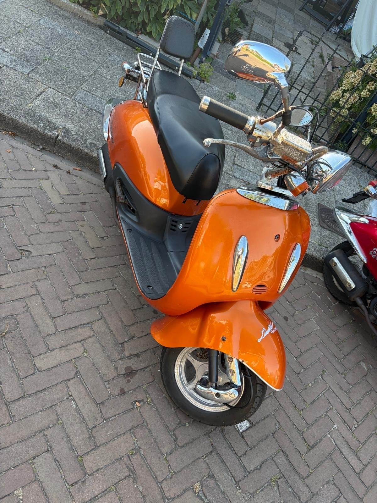 Oranje Hollrider Scooter - Goede Staat ook teruil, Ophalen of Verzenden, Gebruikt, Overige typen, Overige merken