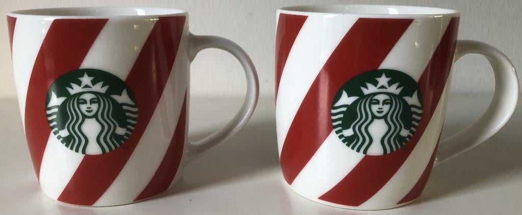 STARBUCKS - 2 MOKKEN (ROOD), Ophalen of Verzenden, Nieuw, Gebruiksvoorwerp