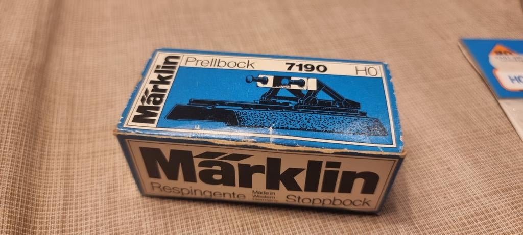 Märklin stootblok 7190 H0, Hobby en Vrije tijd, Modeltreinen | H0, Ophalen of Verzenden