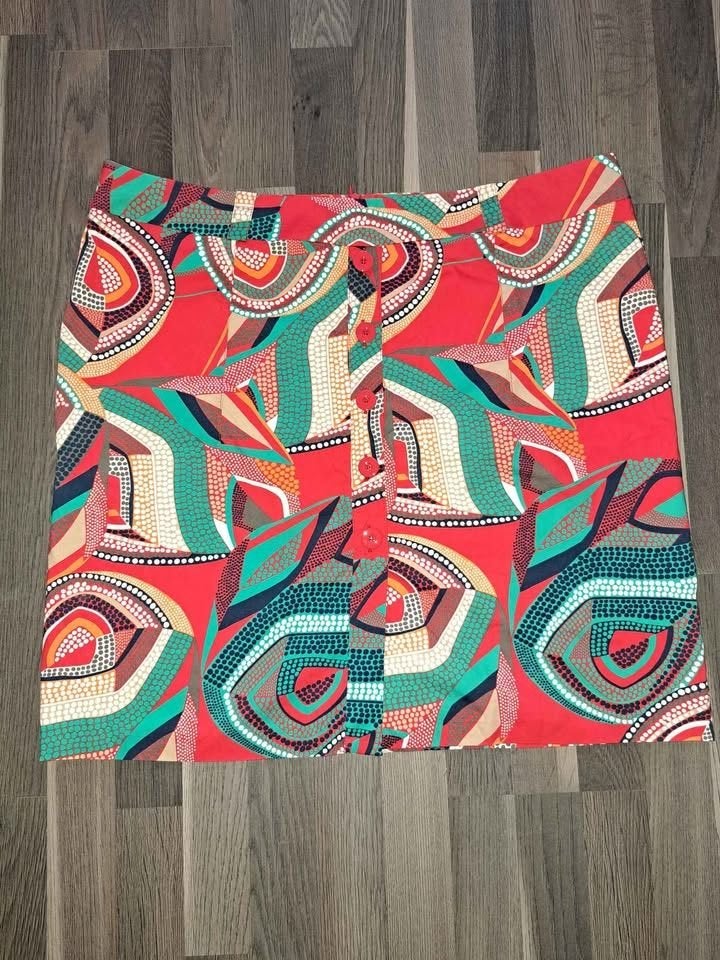 Marie Méro, en/of Madeleine, kleurrijk rokje, mt 46/48, Overige kleuren, Maat 46/48 (XL) of groter, Ophalen of Verzenden, Zo goed als nieuw