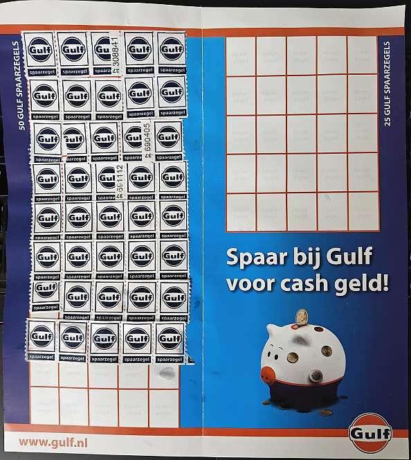 Gulf zegelkaart, Eén persoon, Overige soorten, Overige typen