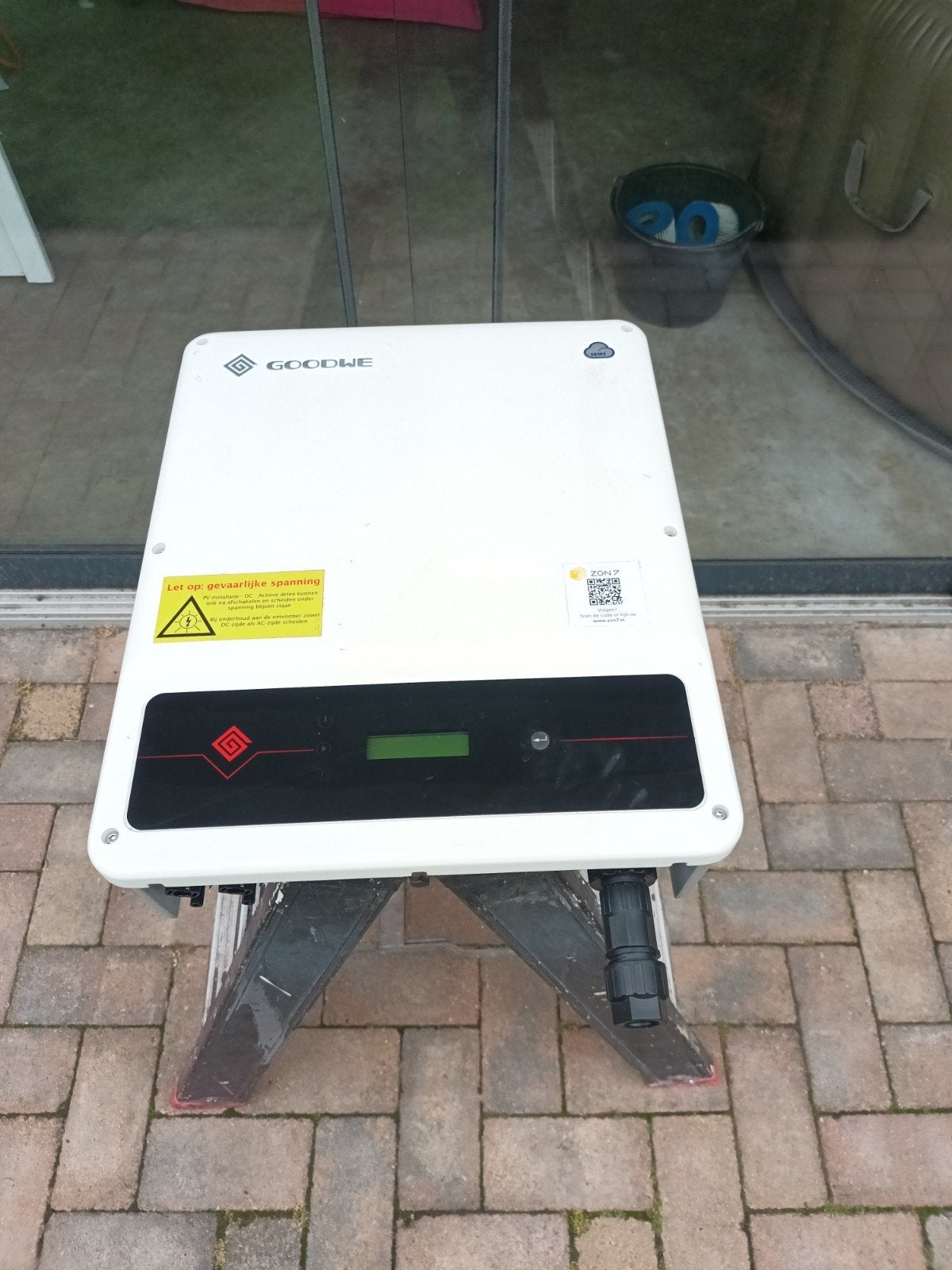 Omvormer goodwe GW8K-DT defect, Ophalen, Gebruikt, Overige typen