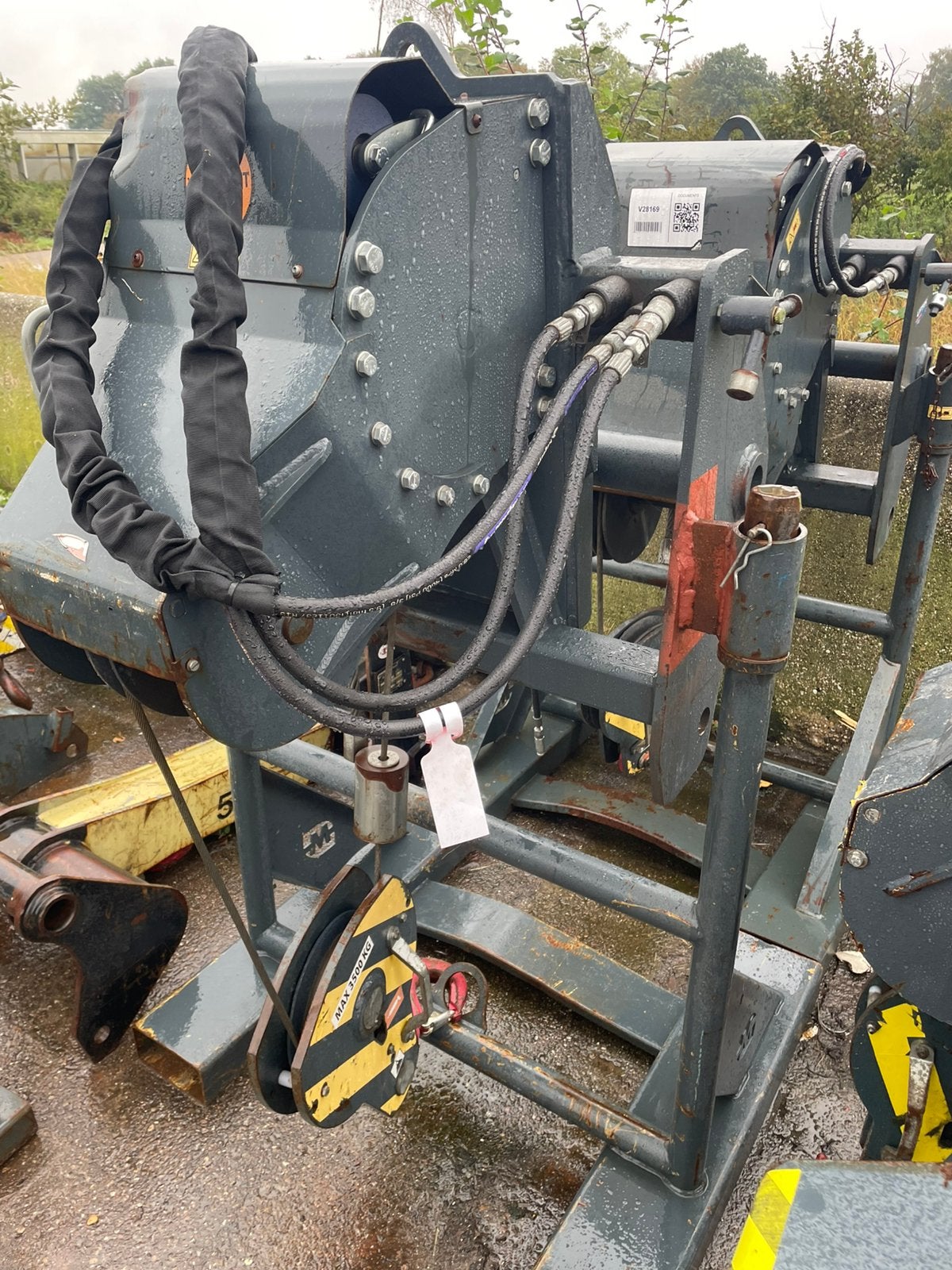 Magni lier 3500kg, Ophalen