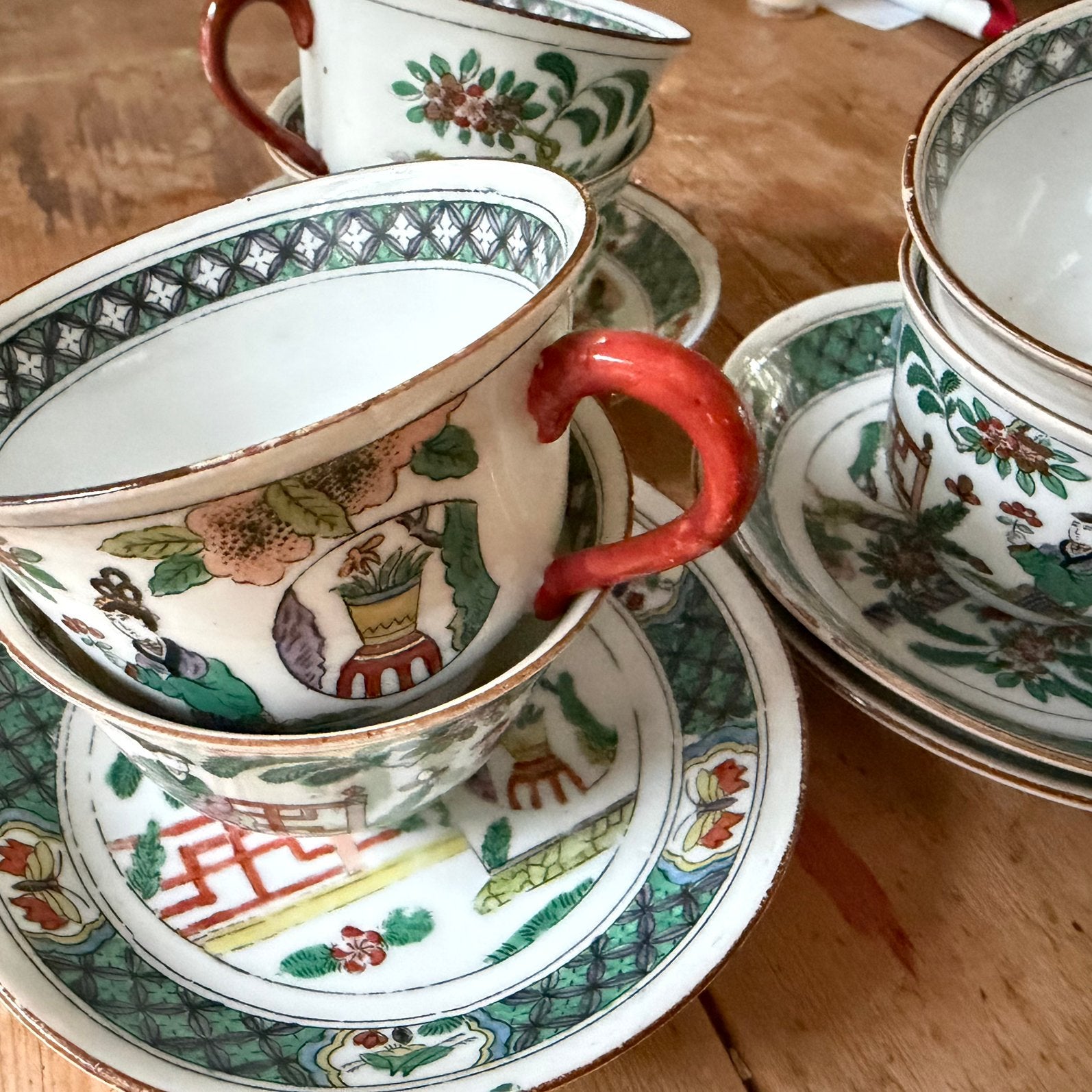 Antieke Petrus Regout Maastricht Chinoiserie 19e eeuw”, Antiek en Kunst, Ophalen