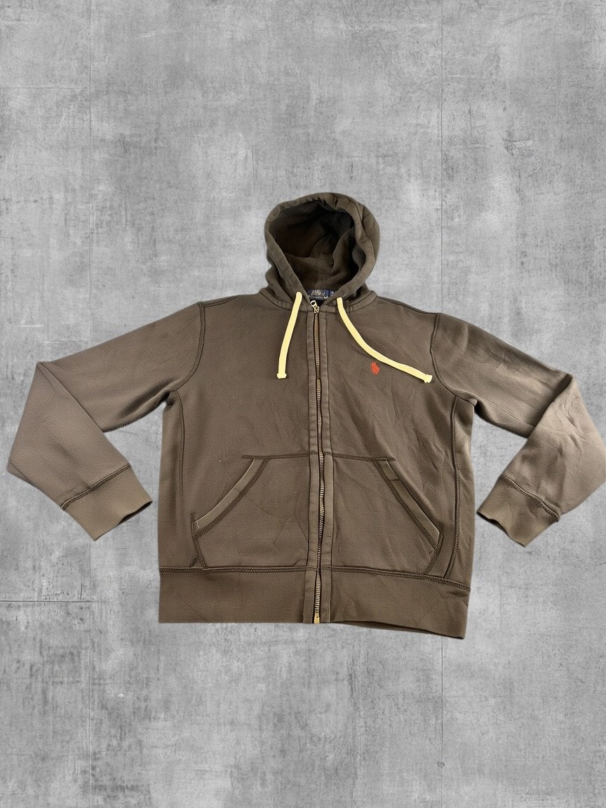 Polo Ralph Lauren hoodie met rits zwart heren maat S, Kleding | Heren, Verzenden, Gedragen, Maat 46 (S) of kleiner, Zwart