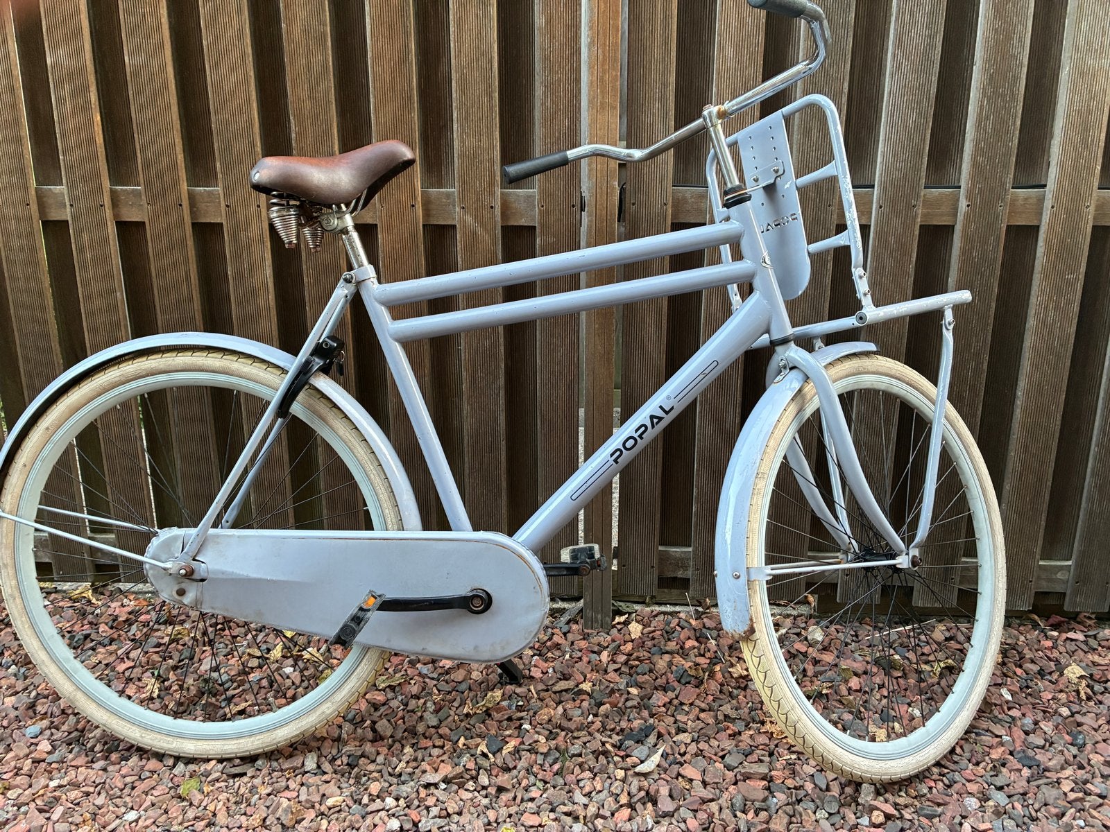 Robuuste Transportfiets / cargobike - rijklaar, Fietsen en Brommers, Fietsen | Bakfietsen, Terugtraprem, Gebruikt, Goederen, Ophalen