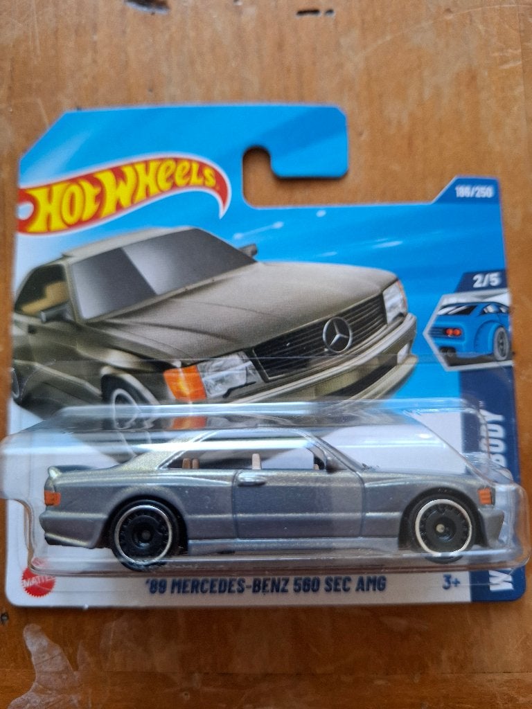 Hot Wheels '89 Mercedes-Benz 560 SEC AMG, Hobby en Vrije tijd, Verzenden, Nieuw, Auto
