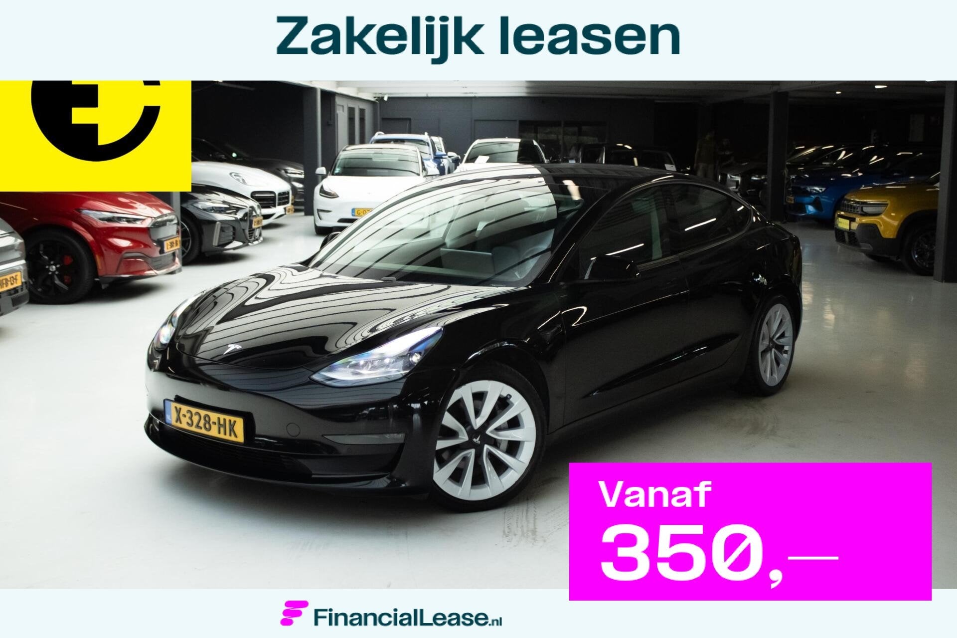 Tesla Model 3 Long Range AWD 75 kWh | Warmtepomp | Leder | P