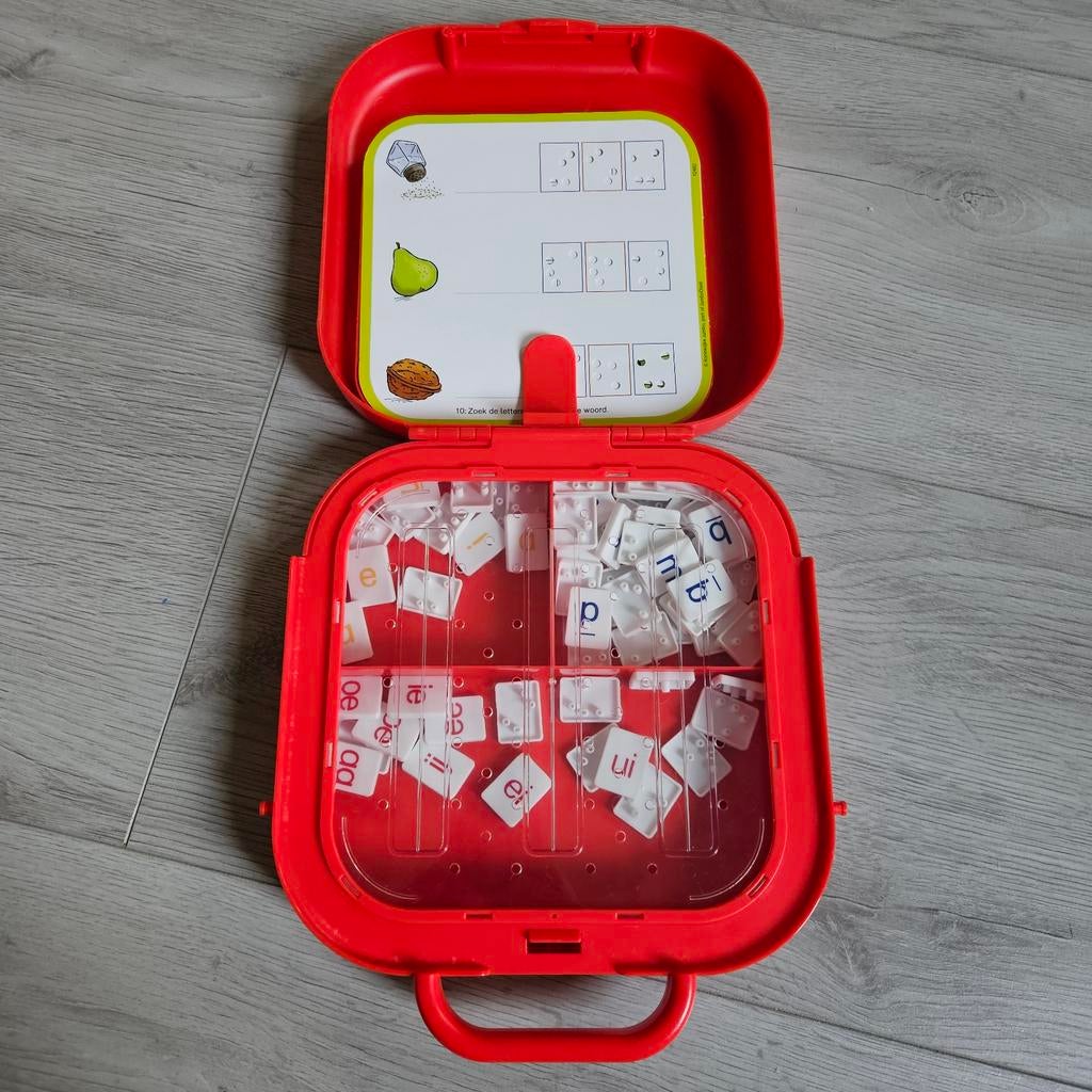 Opruiming: Jumbo Ik Leer Lezen Koffer - Educatief Spel, Ophalen of Verzenden, Taal en Lezen