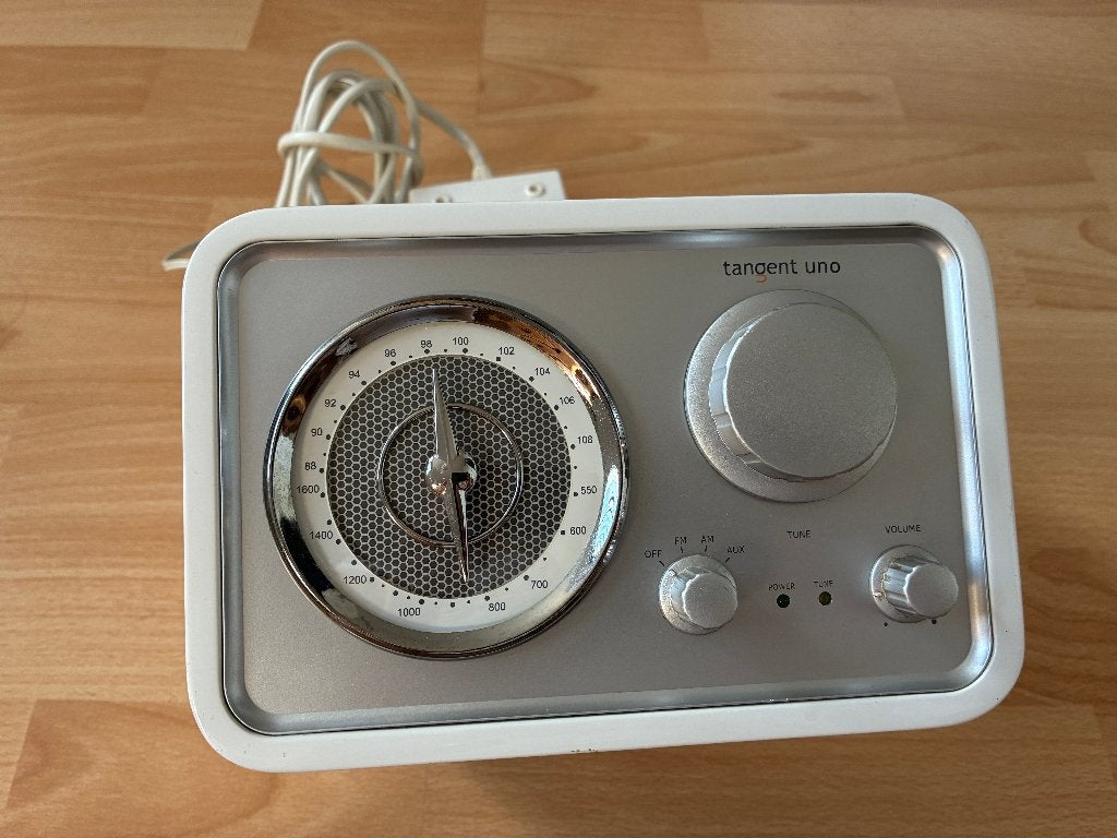 Tangent UNO AM FM radio, Ophalen of Verzenden, Gebruikt