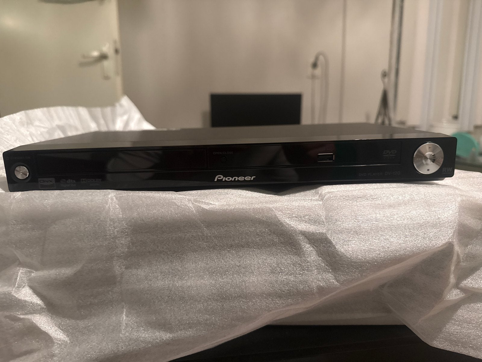 Pioneer DV-120K DVD-speler - Zo goed als nieuw, Ophalen of Verzenden, Zo goed als nieuw, Dvd-speler, Pioneer
