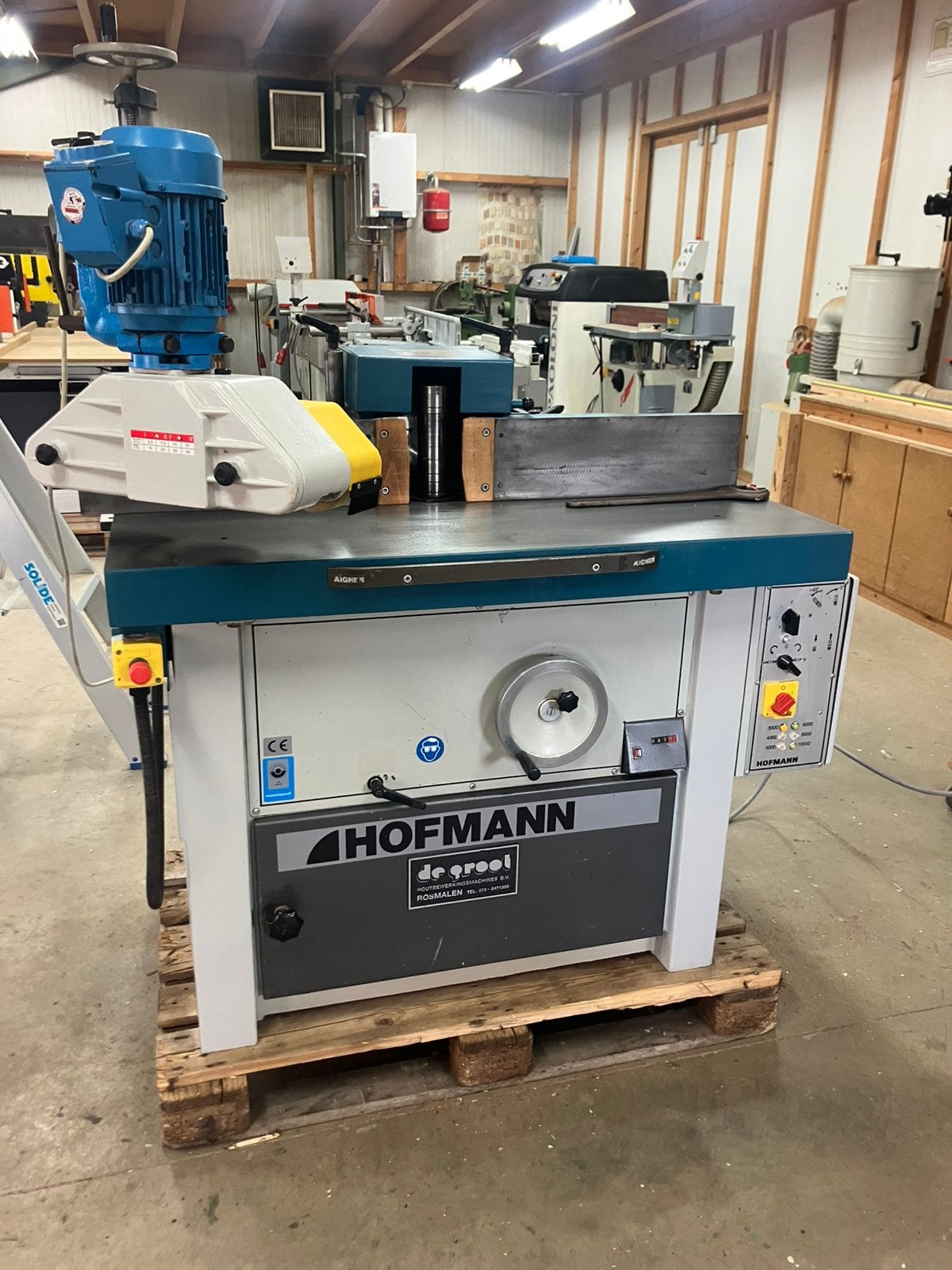 Freesmachine Hofman Ce 10pk, Ophalen, Zo goed als nieuw, Elektrisch, Overige soorten