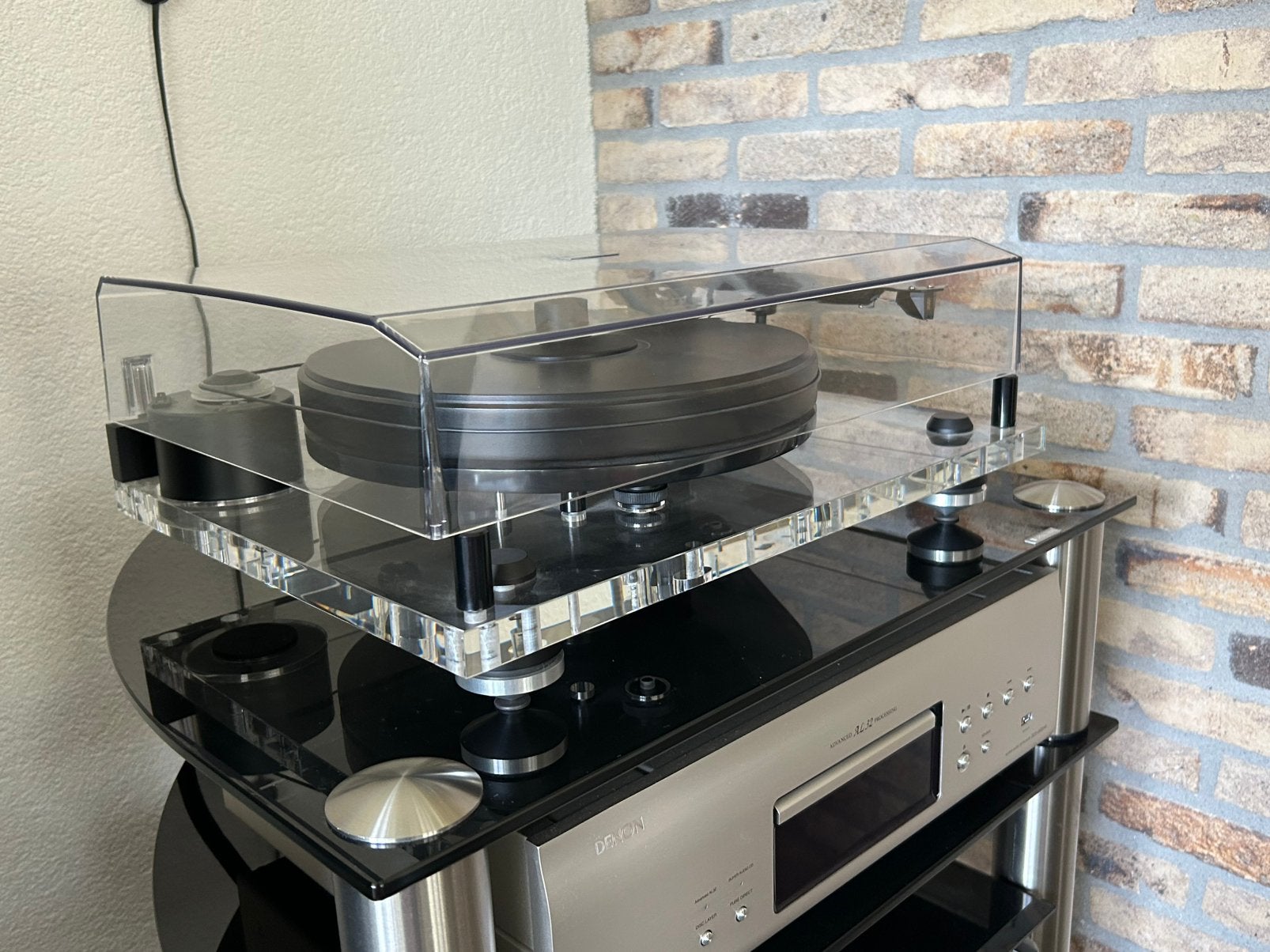 PRO-JECT 6-PERSPEX PLATENSPELER + ORTOFON 2M BLACK element!!, Ophalen, Nieuw, Platenspeler, Overige merken