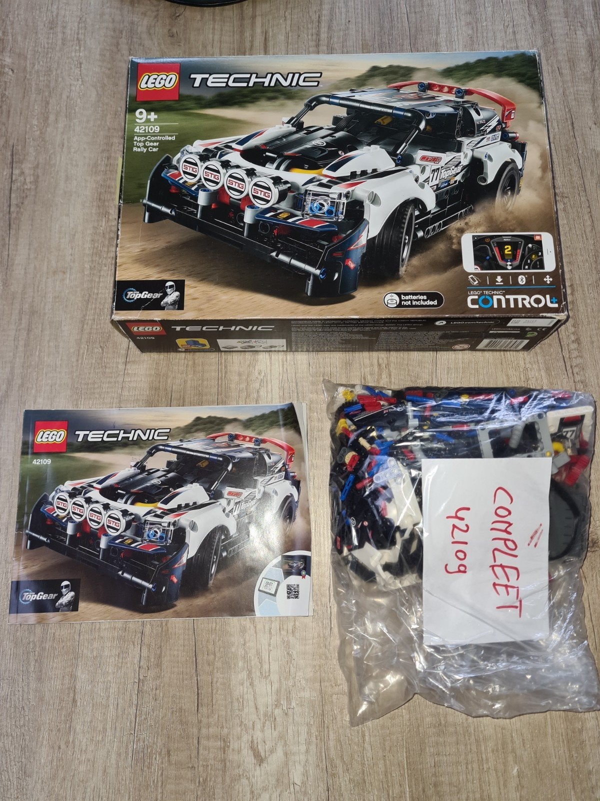 Technic lego 42109 top Gear, Ophalen of Verzenden, Zo goed als nieuw