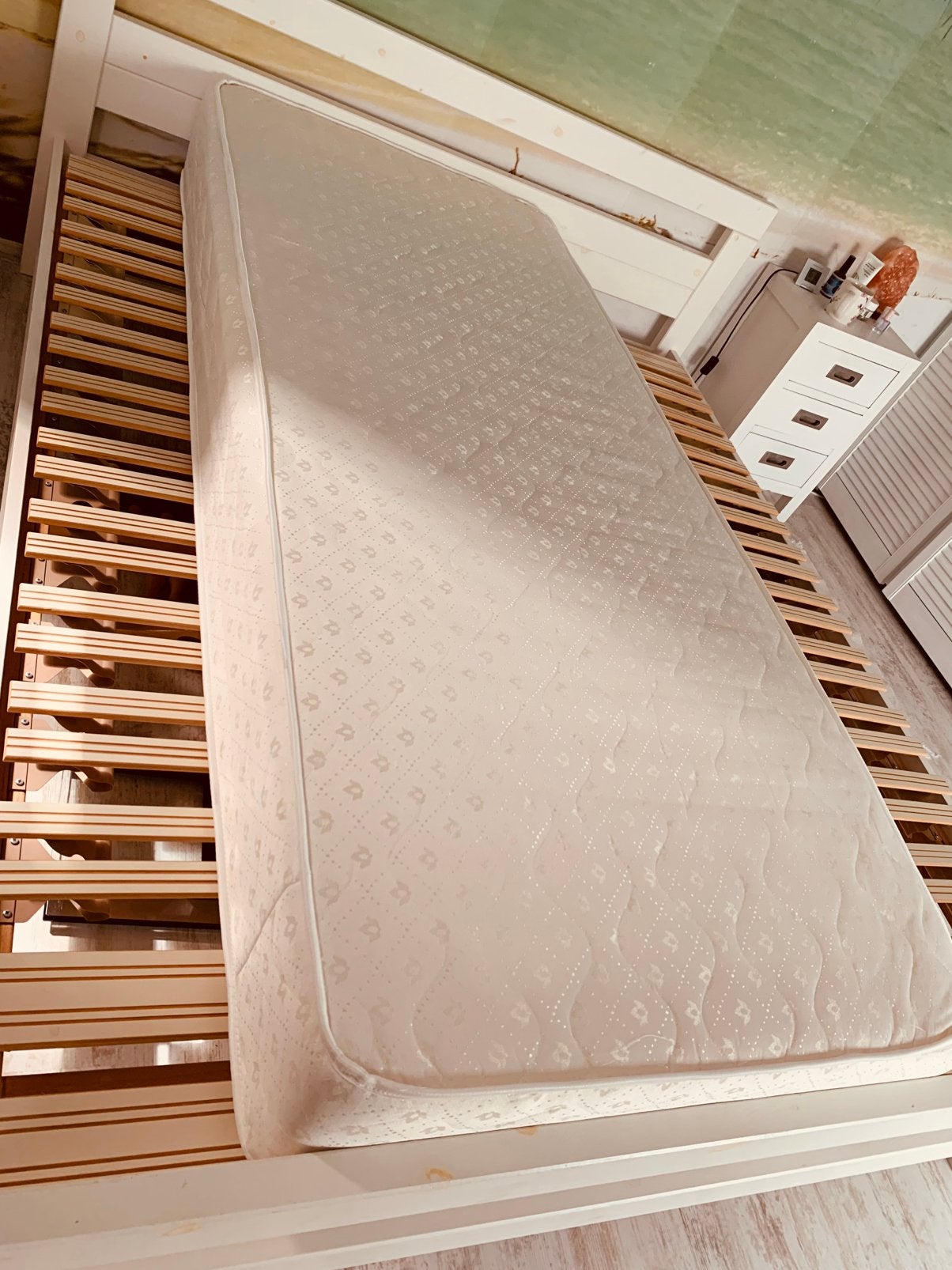 Boxpring Matras 90 x 200 pocketvering landal, Ophalen, 75 m² of meer