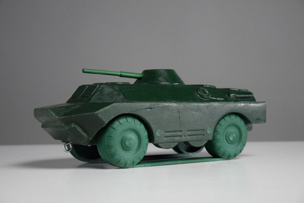 Vintage Bundeswehr Lehrmodell BRDM-2 pantservoertuig, Ophalen of Verzenden, Landmacht, Nederland, Overige typen