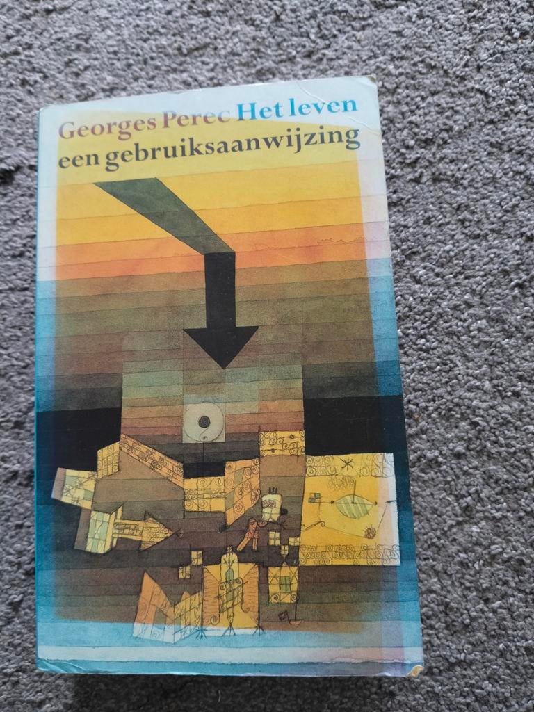 Georges Perec - Het leven een gebruiksaanwijzing, Boeken, Ophalen of Verzenden, Gelezen, Georges Perec, Europa overig
