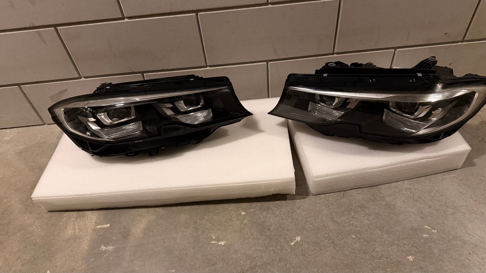BMW LED Koplamp Links + Rechts - Origineel, Ophalen of Verzenden, Gebruikt, BMW