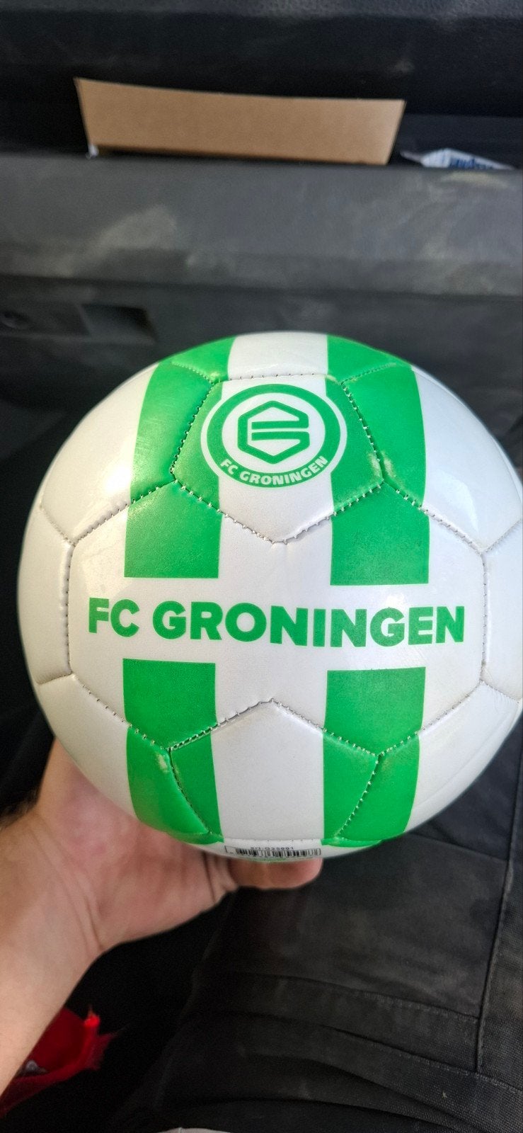 FC Groningen bal, Maat XL, Ophalen, Zo goed als nieuw, Bal