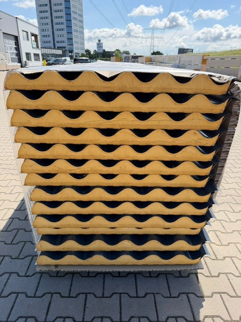 Golfpanelen Sandwichpaneel Golfprofiel Roof 25x 7.150mm 40mm, Doe-het-zelf en Verbouw, Platen en Panelen, Ophalen, Nieuw, Overige materialen