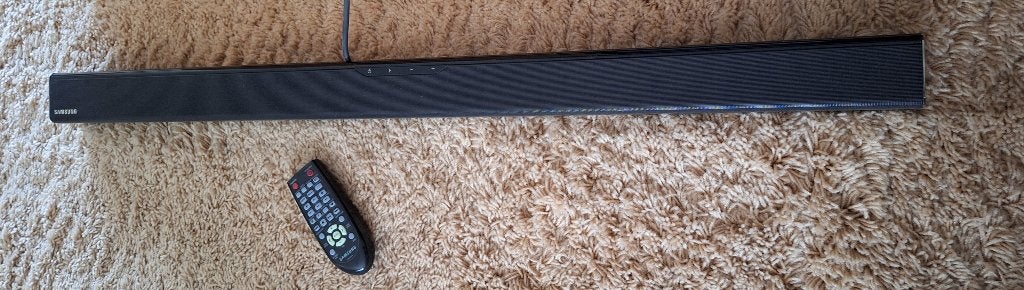 soundbar samsung, Audio, Tv en Foto, Soundbars, Ophalen, Gebruikt