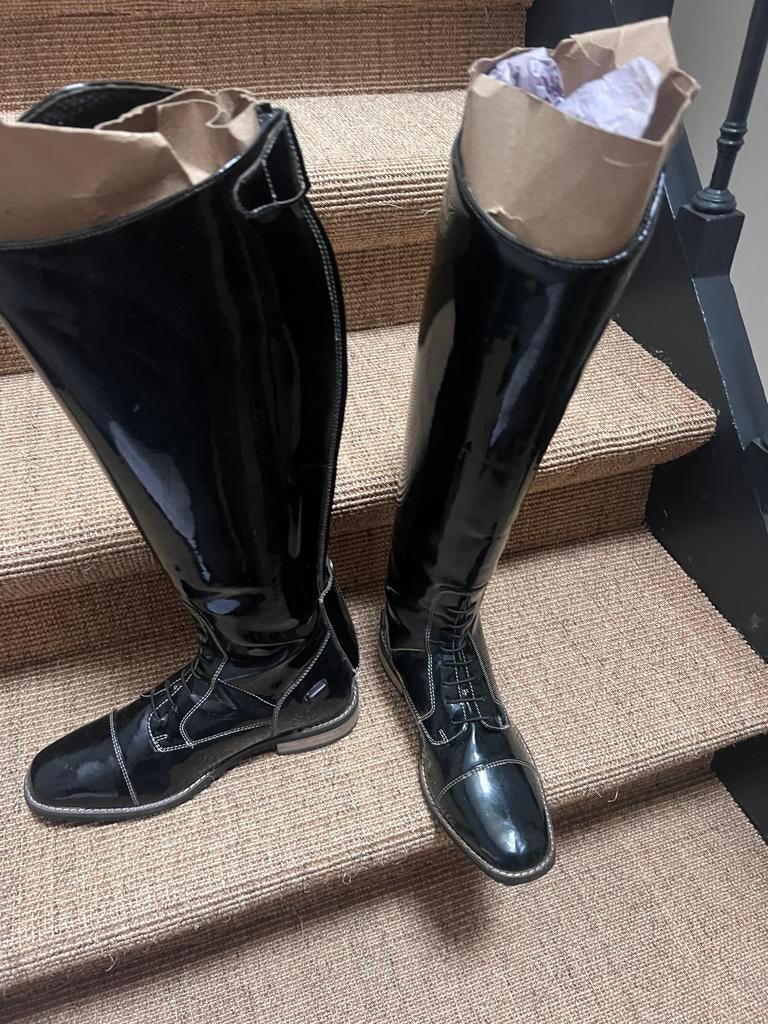 Horka rijlaarzen Lak 39 NIEUW! Met kaartje en factuur, Ophalen of Verzenden, Dressuur, Schoeisel