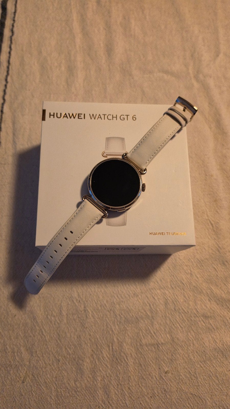 Huawei Watch GT 6 41mm Wit/Goud - Nieuw in doos, Wit, Nieuw, Ophalen of Verzenden, Waterdicht
