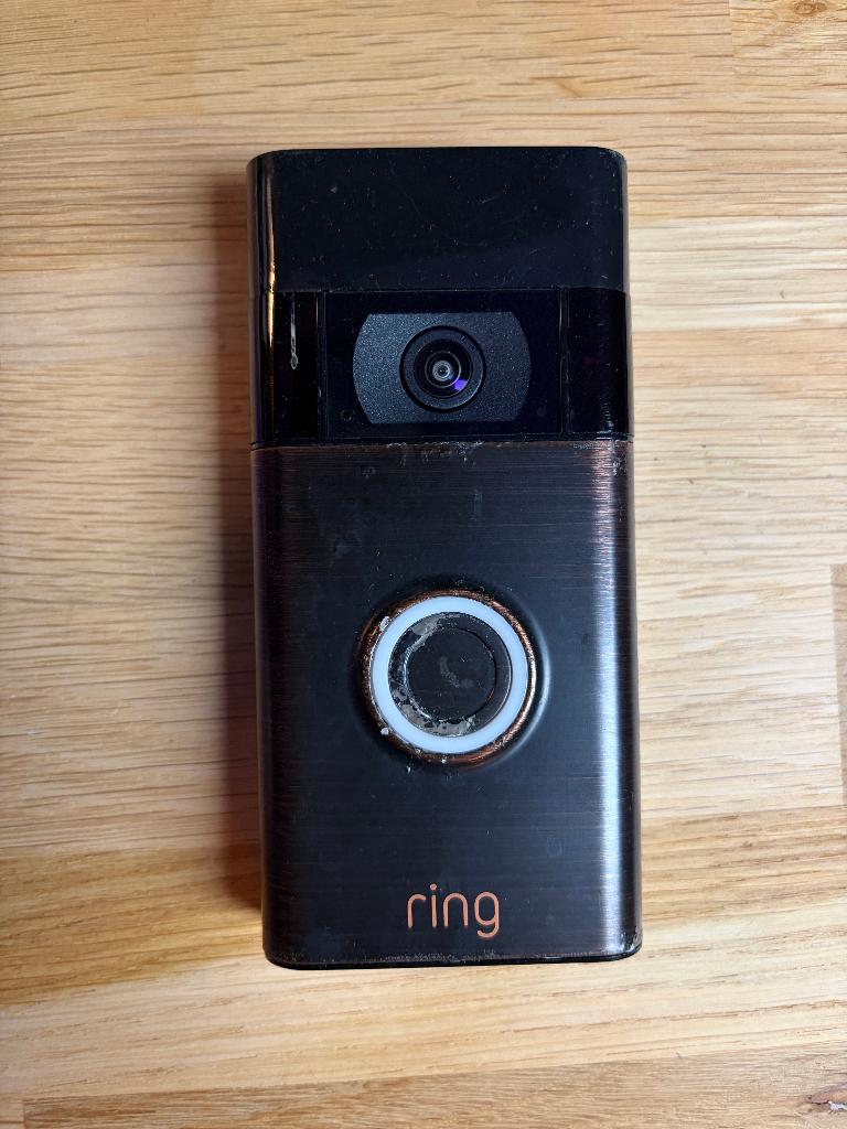 Ring deurbel + Chime (2e generatie), Huis en Inrichting, Deurbellen, Ophalen, Bewegingsdetectiesensor, Gebruikt, Draadloos
