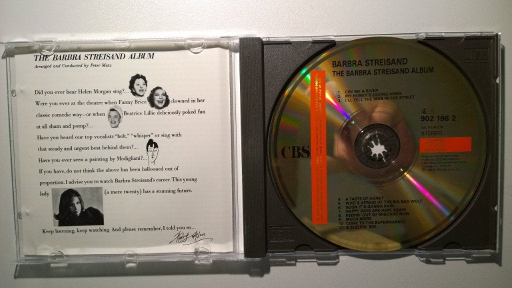 Barbra Streisand - The Barbra Streisand Album, Ophalen of Verzenden, Zo goed als nieuw