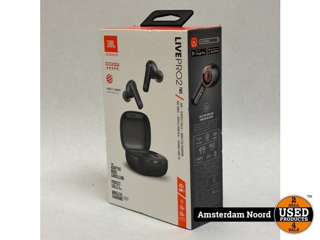 JBL Live Pro 2 TWS Zwart (Nieuw), JBL, Zo goed als nieuw, Support@jbl.com, 400 Atlantic Street
Stamford, CT 06901
USA