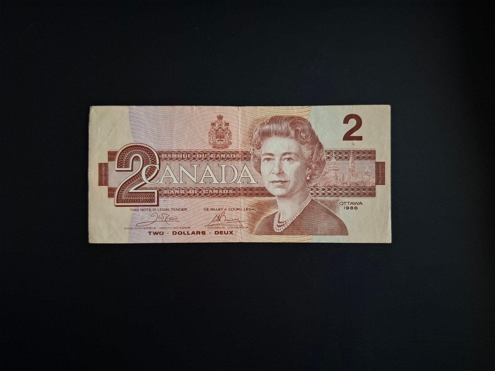 2 dollar Canada #018, Ophalen of Verzenden, Noord-Amerika, Los biljet