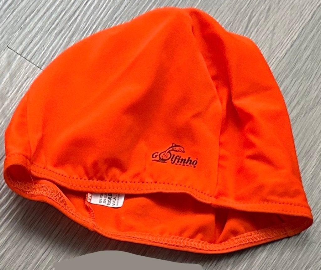 Badmuts zwemmuts voor Dames textiel stof oranje kleur, Overige typen, Nieuw, Oranje, Ophalen of Verzenden