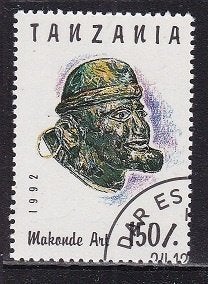 4363 - Tanzania michel 1442 gestempeld , Makonde, Verzenden, Tanzania, Gestempeld