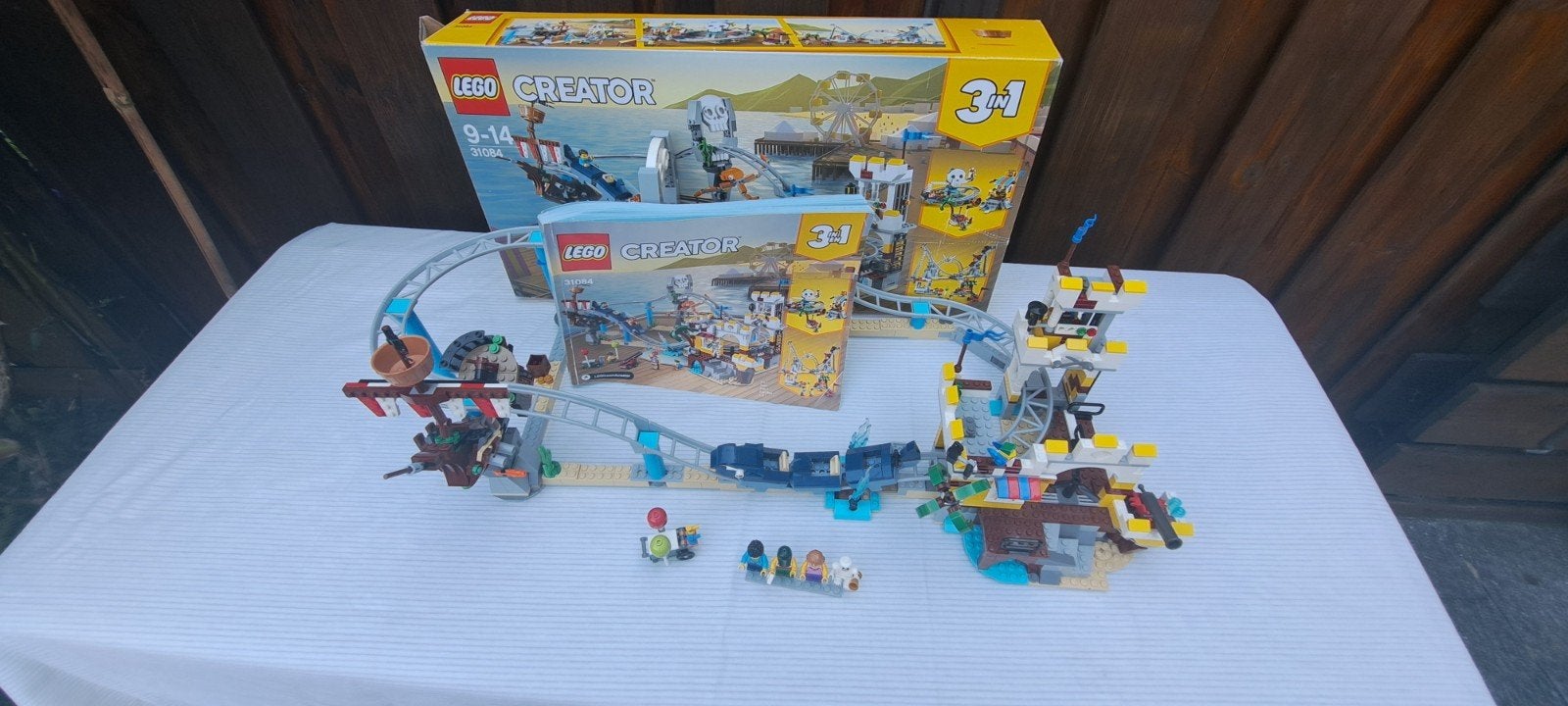 lego piraten achtbaan set nr 31084, Kinderen en Baby's, Speelgoed | Duplo en Lego, Ophalen, Lego, Zo goed als nieuw, Inclusief minifiguren