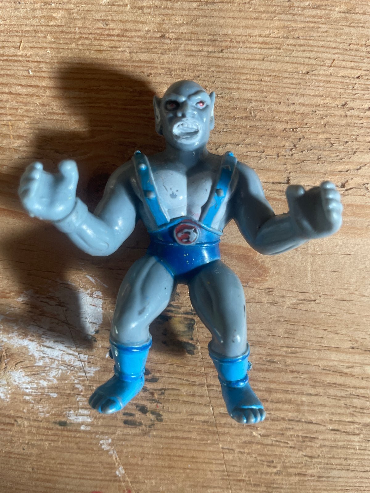 Vintage Thundercats Panthro actiefiguur (1985), Ophalen of Verzenden, Gebruikt