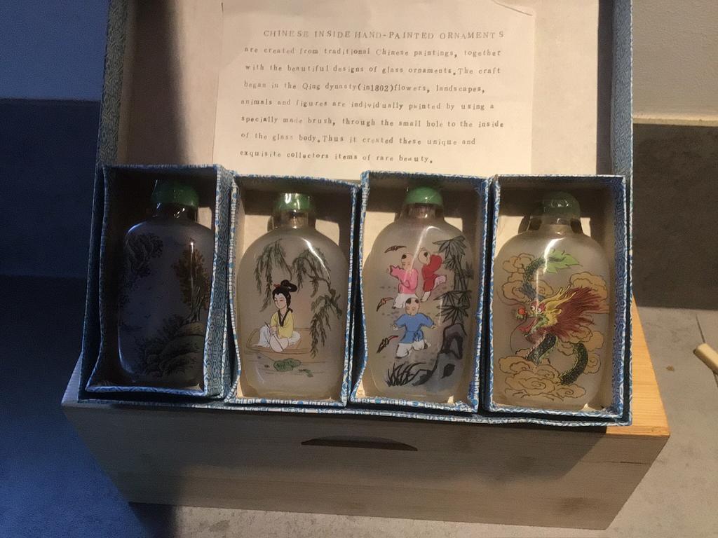 parfumflesje krital, Verzenden, Zo goed als nieuw, Miniatuur