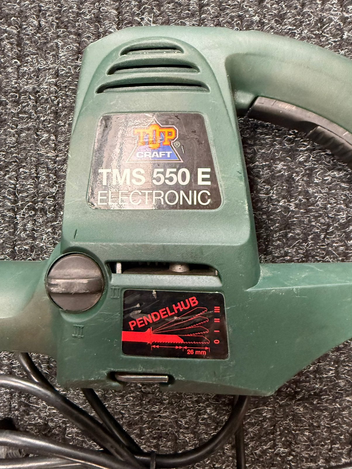 Reciprozaag, 70 mm of meer, 600 tot 1200 watt, Ophalen of Verzenden, Zo goed als nieuw