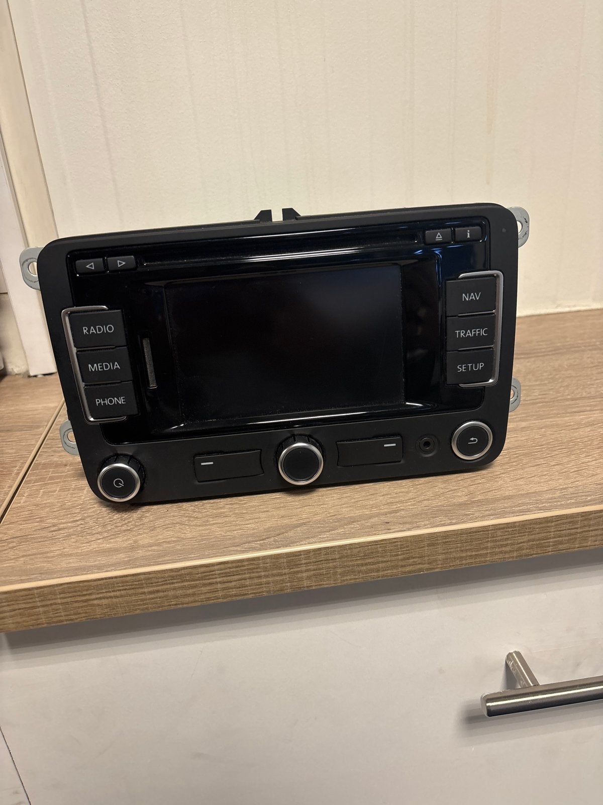 Volkswagen RNS 310 Navigatiesysteem Radio Media Speler, Ophalen of Verzenden, Gebruikt