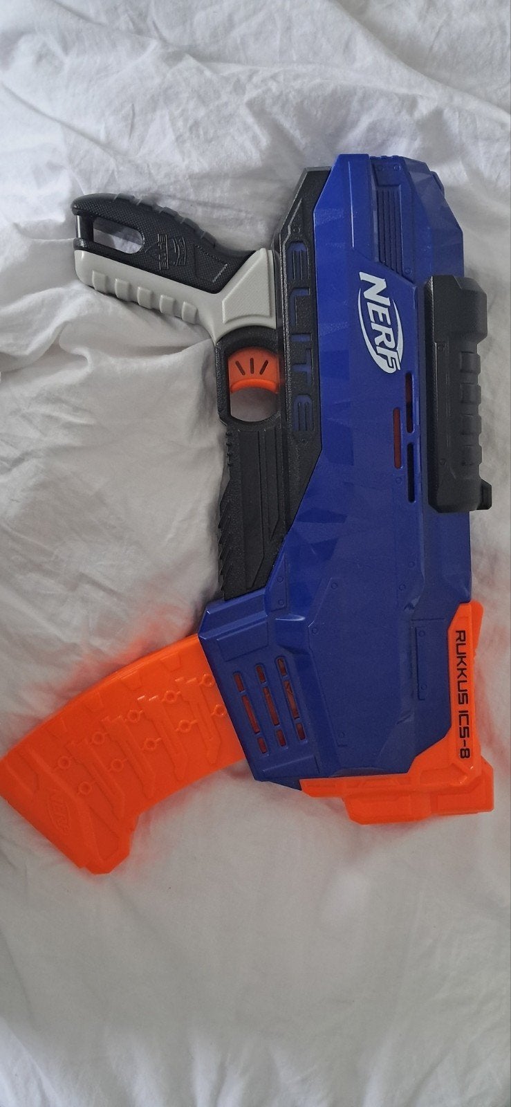 Nerf gun elite rukkus ics-8, Kinderen en Baby's, Speelgoed | Buiten | Actiespeelgoed, Ophalen, Nieuw